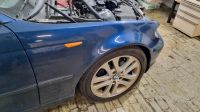 Bmw e46 Kotflügel rechts Mysticblau ROSTFREI Niedersachsen - Ganderkesee Vorschau