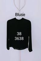 Neuwertig Transparent Bluse Stehkragen Reissverschluss Gr 38 Atmo Bielefeld - Bielefeld (Innenstadt) Vorschau