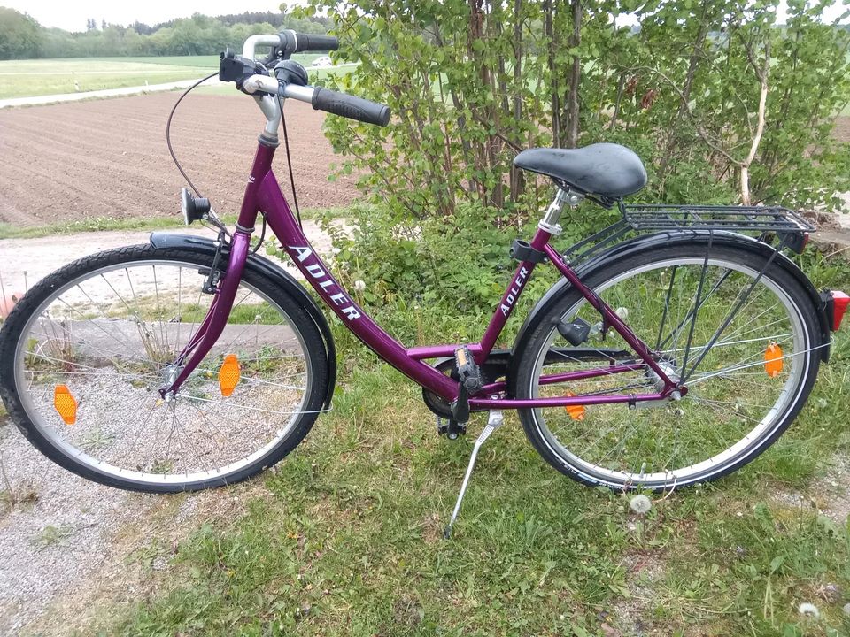 ADLER Damenfahrrad 28 Zoll, lila in Landsberg (Lech)