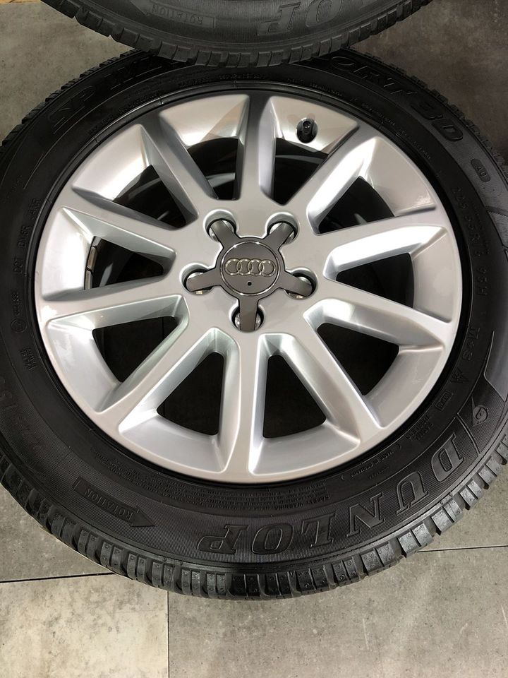 Winterräder Audi A4 8K Dunlop 225/55 R16  B386 in Großschirma