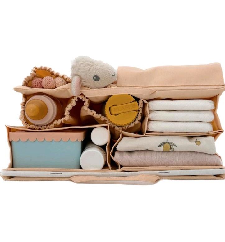 lilibell Classic Beige -Neu- Wickeltasche, Babytasche, Organizer