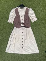 Nature Vintage Märchen Leinen Kurzarm Sommerkleid Dirndl Gr. 40 L Köln - Rodenkirchen Vorschau