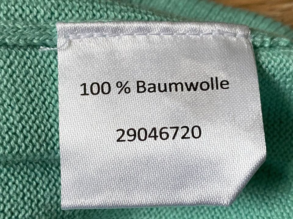 Camargue Herren Pullover Baumwolle Gr. L mint-grün in Verden