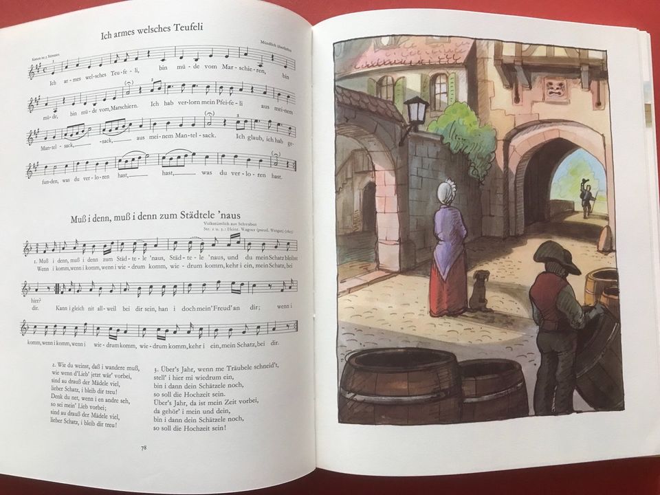 Das große Liederbuch mit Zeichnungen von Tomi Ungerer Diogenes in Lich