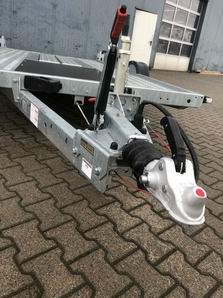 ⭐⭐ kautionsfrei Anhänger mieten ab 10€ Vermietung BrianJamesTrailers 2600kg e-Winde 500x200cm Kfz-Trailer Autotransporter tiefergelegte Autos abschleppen Motorrad Rennwagen BJT in Leipzig