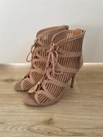 Beige Sandalen mit 11 cm Absatz Kreis Pinneberg - Tornesch Vorschau
