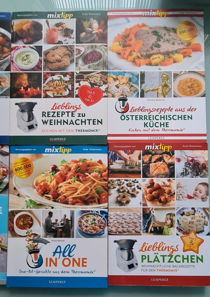 Thermomix "Mixxtipp" Kochbücher in Schiltberg