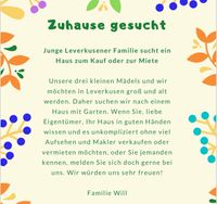 Haus für junge Familie gesucht Nordrhein-Westfalen - Leverkusen Vorschau