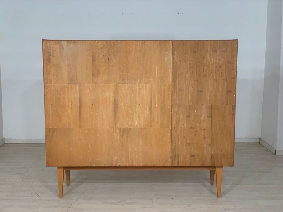 MID CENTURY HELLERAU HIGHBOARD SCHRANK WOHNZIMMERSCHRANK VINTAGE in Berlin