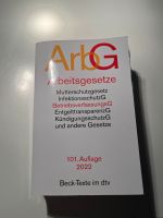 Arbeitsgesetze 101. Auflage 2022 Beck-Texte im dtv Nürnberg (Mittelfr) - Mitte Vorschau