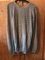 Langer Strickpullover grau, Long Pullover Strick, Strickkleid Frankfurt am Main - Sachsenhausen Vorschau