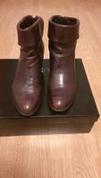 Damen Stiefeletten, Größe 38,5 , braun, Schuhe, Leder Niedersachsen - Steinfeld Vorschau