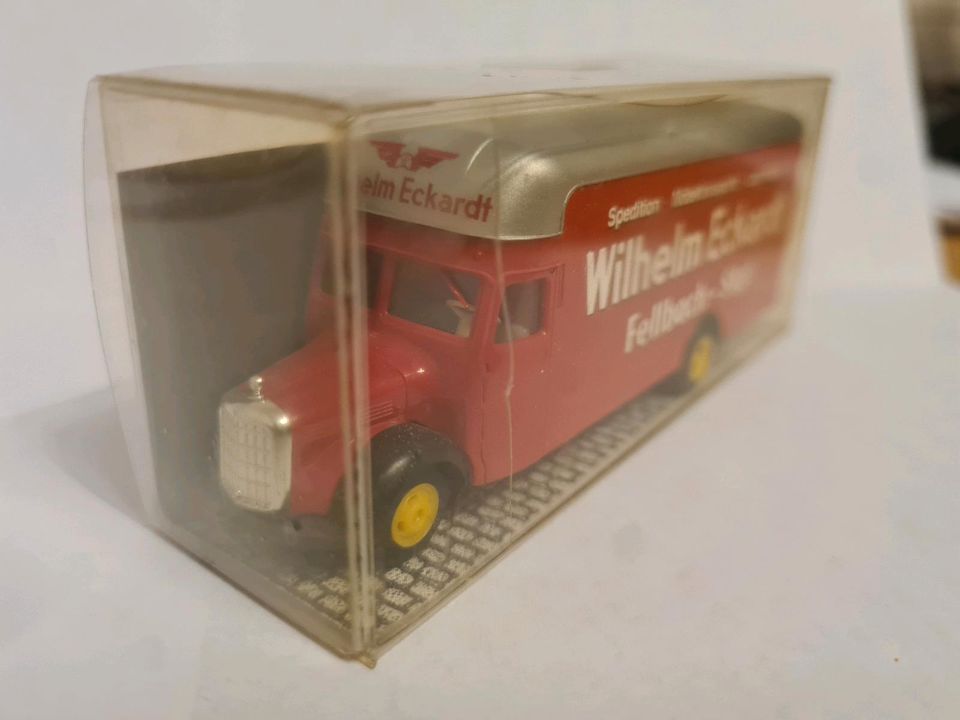 1:87 Albedo MB L 311 Möbelkoffer LKW Wilhelm Eckardt OVP in Sibbesse 