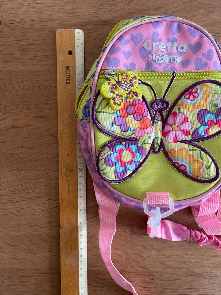 Kindergartenkinderrucksack Rucksack Schmetterling Alegretto in Rotthalmünster