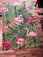 Dschungelteppich Flamingo Teppich 140 cm x 200 cm Frankfurt am Main - Bergen-Enkheim Vorschau