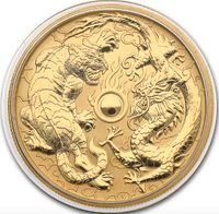 1 Oz Goldmünze Australien Drache & Tiger 100 Dollars 2019 Berlin - Schöneberg Vorschau