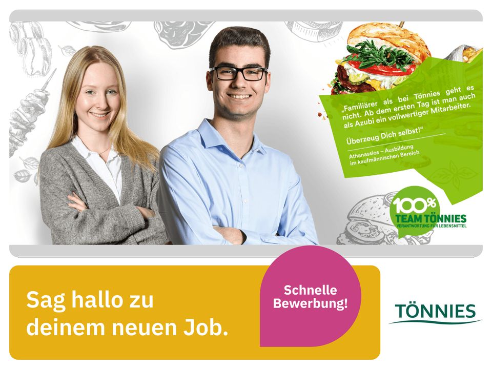 Ausbildung Speditionskaufmann (m/w/d) (Tönnies Holding) in Weißenfels