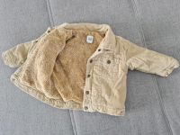 Baby GAP Cordjacke mit Teddyfell-Futter beige 80/86 Brandenburg - Dallgow Vorschau