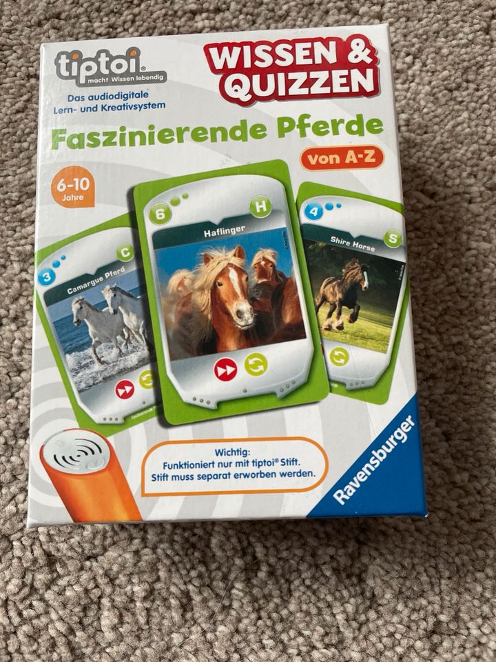 Tiptoi Wissen u Quizzen Pferde in Rheinland-Pfalz - Kyllburg | eBay  Kleinanzeigen ist jetzt Kleinanzeigen