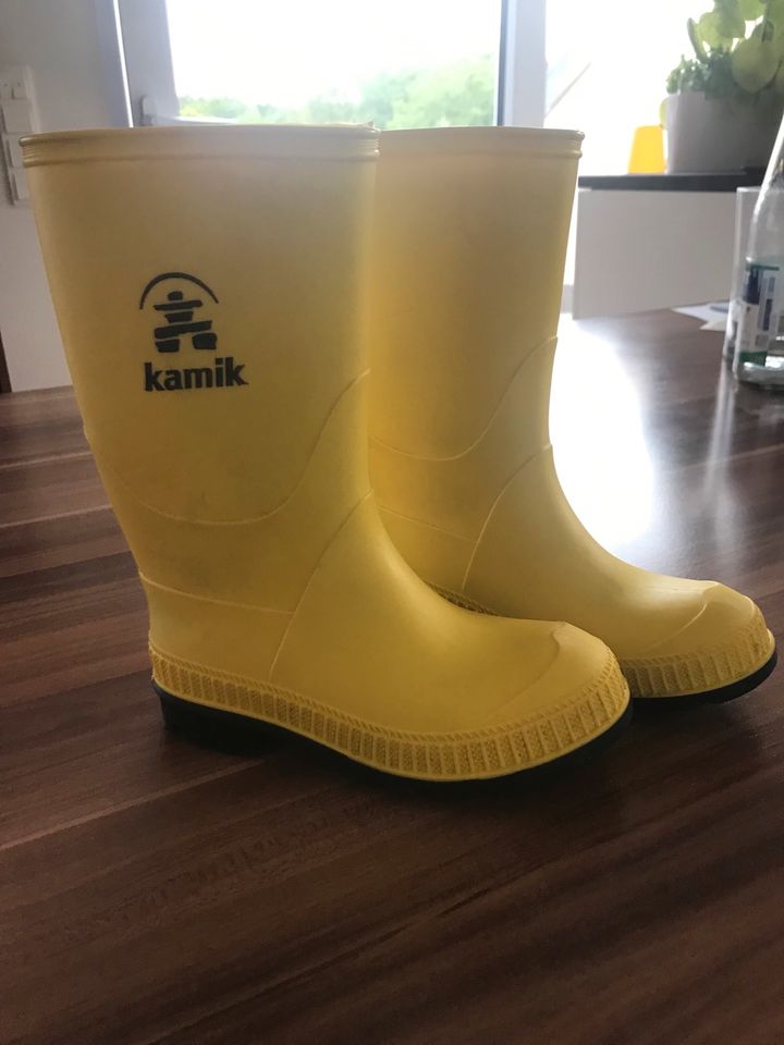 Kamik Stomp Kinder-Gummistiefel, gelb, Gr. 31, in OVP in Stuttgart