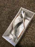 Peep Toe Pumps silber Schleswig-Holstein - Norderstedt Vorschau