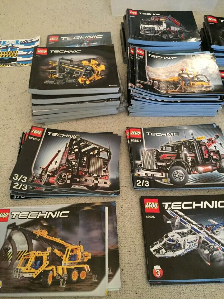 Lego Technic Technik Anleitungen 8421 42055 42009 42043 42056 in Berlin