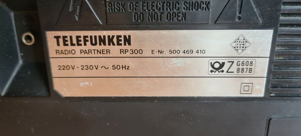 Telefunken - Radio Partner - RP 300 in Bannewitz