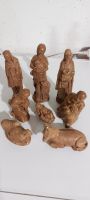 8 Krippefiguren aus Ton/Keramik ca 15cm Bayern - Augsburg Vorschau