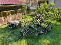 Holzwagen / Heuwagen / Wagenräder Deko Altertum Bayern - Neukirchen b Hl Blut Vorschau