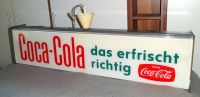 Coca Cola Thekenlampe / Thekenleuchte / Transparent 60er Jahre Rheinland-Pfalz - Kaiserslautern Vorschau