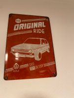 Blechschild VW Golf Nordrhein-Westfalen - Kerpen Vorschau