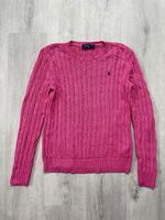 Polo Ralph Lauren Pullover KNIT cotton Gr. M rosa/pink Niedersachsen - Drochtersen Vorschau