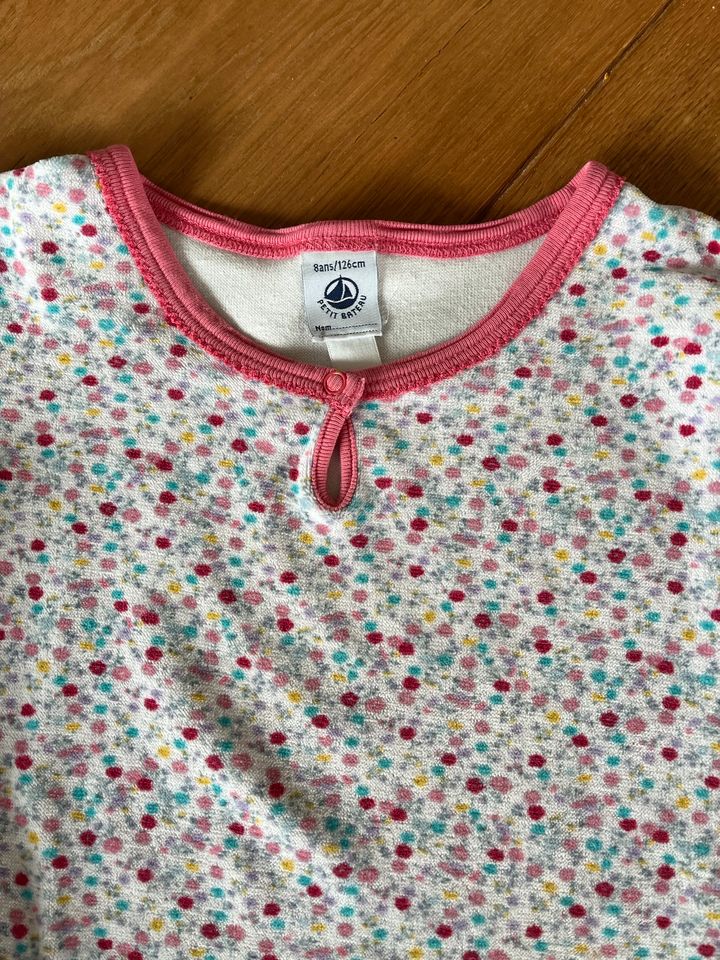 Petit Bateau Schlafanzug 8 126 cm Nicki Pyjama in Scharbeutz