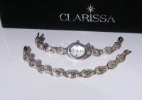 925 SILBERUHR und ARMBAND "CLARISSA" Blautopas. (333/585/750/950) Hessen - Herborn Vorschau