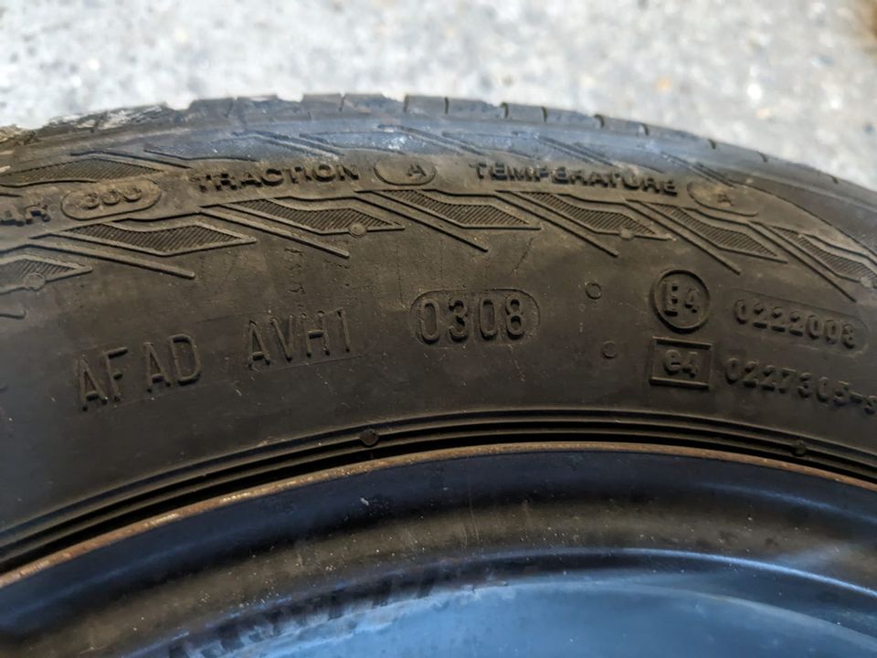 Sommereifen 185/65 R15 auf Stahlfelge(4 Stück) Opel in Tellingstedt