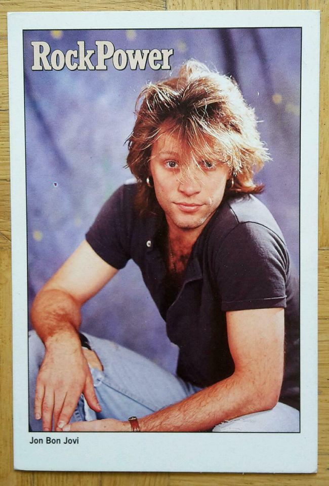 Bon Jovi Postkarte in Mössingen