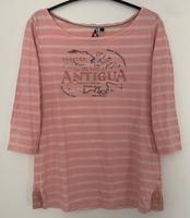 Shirt von Gaastra ~ L ~ Apricot Gestreift ~ Baumwolle ~ 3/4 Arm Nordvorpommern - Landkreis - Ribnitz-Damgarten Vorschau