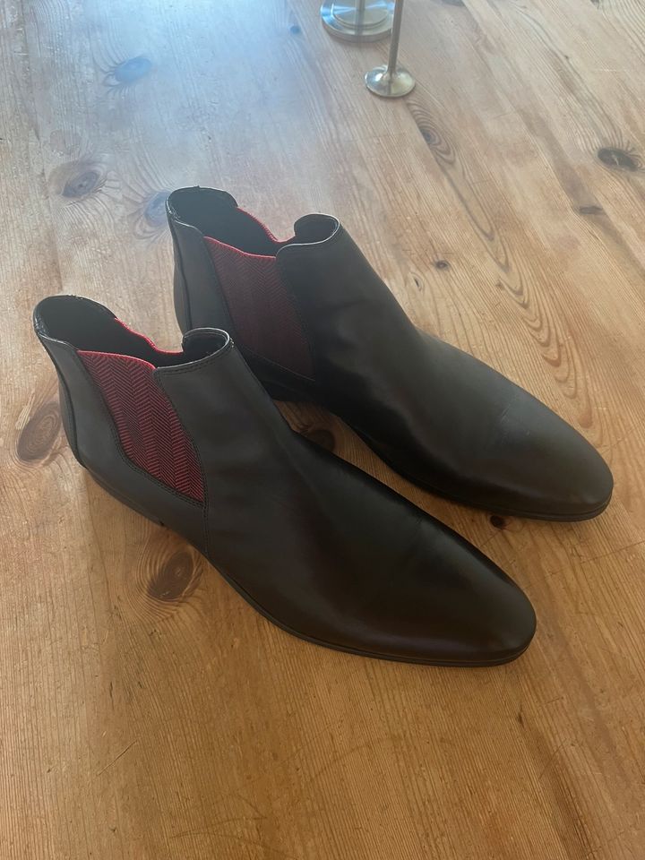 Lloyd Chelsea Boots, Stiefeletten, Leder schwarz, Größe 45 / 10,5 in Hamburg