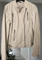 Kunst Lederjacke in beige Hessen - Rosbach (v d Höhe) Vorschau