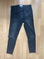 Mango skinny jeans cropped bein cut out schlitz 38 grau schwarz München - Schwabing-West Vorschau