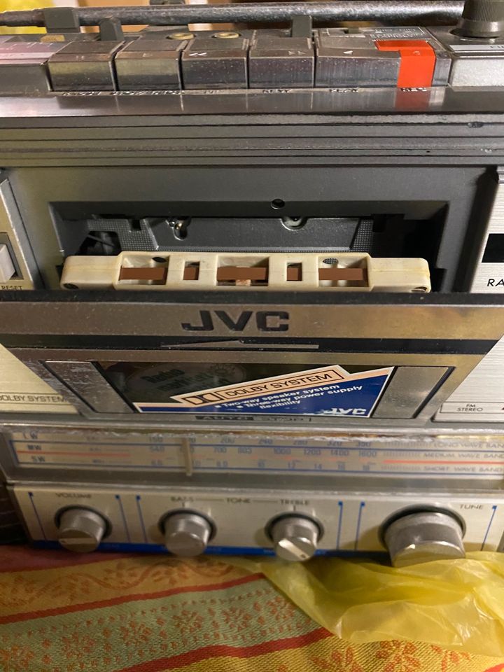 JVC RC 770 LS Stereo Radio Kassettenrekorder Ghettoblaster in Werder (Havel)