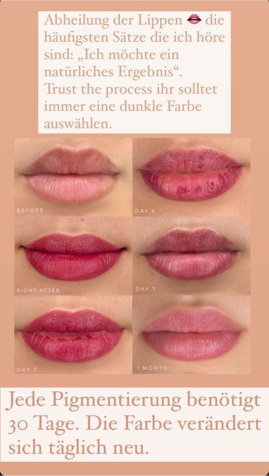 Lippen permanent make up in Langenfeld