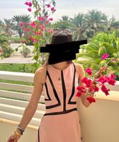 Topshop Kleid XS rosa schwarz transparent Party Feiere Bayern - Pullach Vorschau