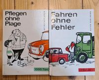 Fahren ohne Fehler, Pflegen ohne Plage - alte DDR Bücher Sachsen - Leisnig Vorschau