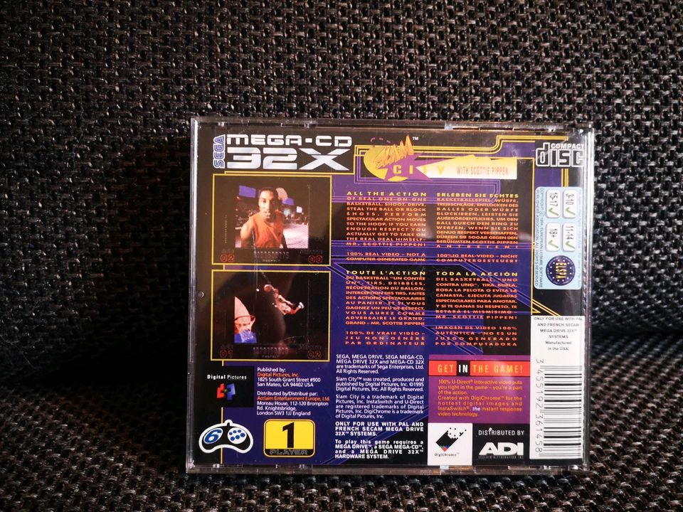 Slam City Sega Mega CD 32X in Schloß Holte-Stukenbrock