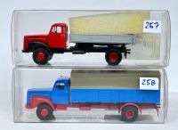 1:87 BREKINA 85000 , 85003 Scania Pritsche - Plane / Kipper Hessen - Babenhausen Vorschau