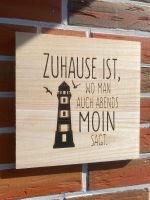 Dekoschild 30 x 30 cm „Moin“ top Deko super Geschenkidee Niedersachsen - Ostrhauderfehn Vorschau