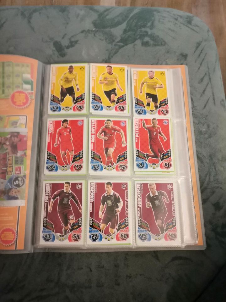 Match Attax Extra 2011/2012 Sammlung Fußballkarten in Leipzig