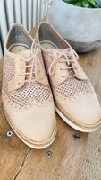 Tamaris Damen Schuhe Kela Leder Cut- out Dandy beige Sommer Gr.38 Baden-Württemberg - Mannheim Vorschau