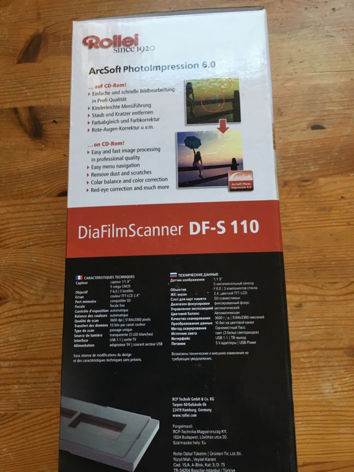 Rollei DiaFilmScanner DF-S 110 in Ludwigshafen